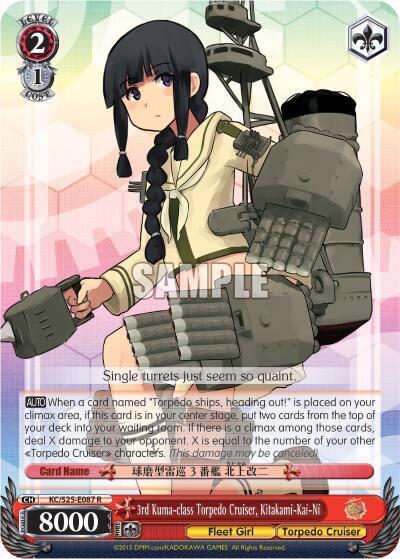 3rd Kuma-class Torpedo Cruiser, Kitakami-Kai-Ni
