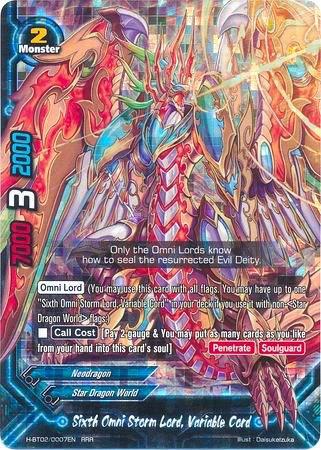 Sixth Omni Storm Lord, Variable Cord