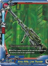 Army Rifle, Line Thunder