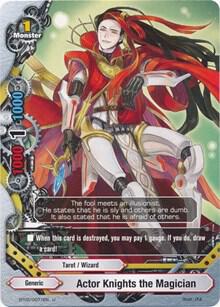 Actor Knights the Magician
