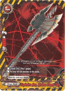 Explosive Axe, Ricdeau Demon Slay