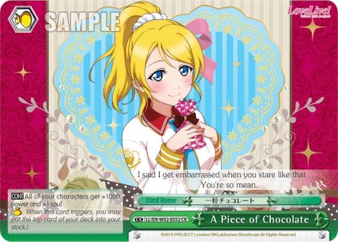 A Piece of Chocolate