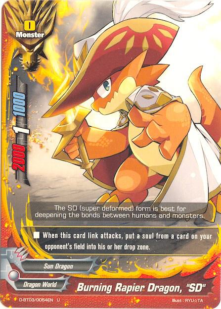 Burning Rapier Dragon "SD"