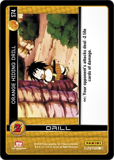 Orange Hiding Drill