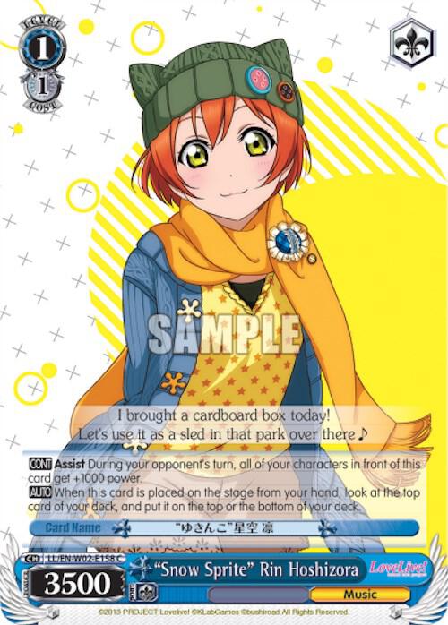 "Snow Sprite" Rin Hoshizora