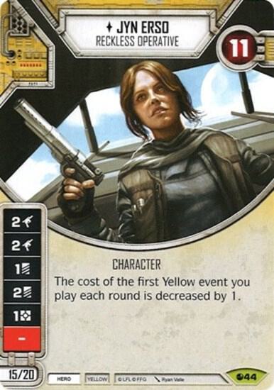 Jyn Erso - Reckless Operative (Card Only)