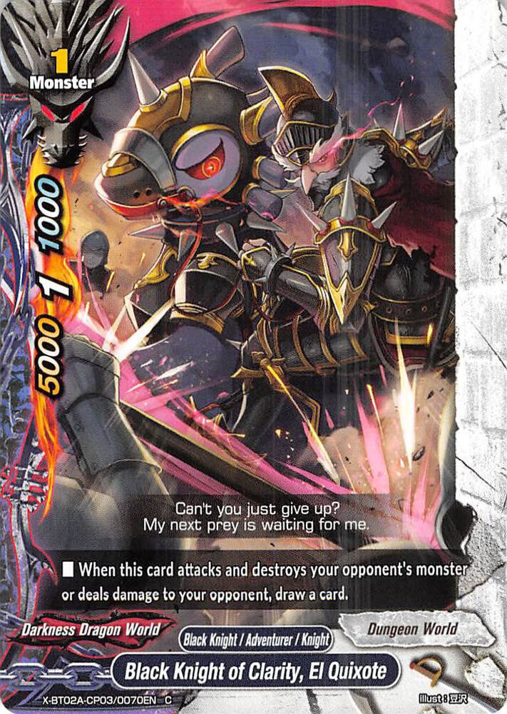 Black Knight of Clarity, El Quixote