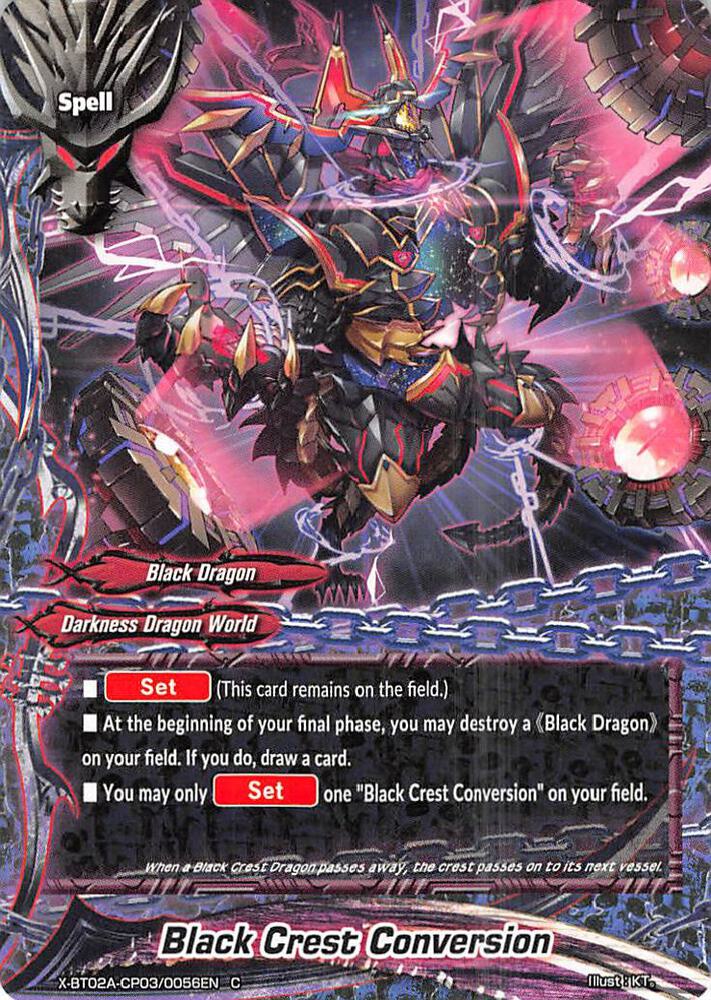 Black Crest Conversion