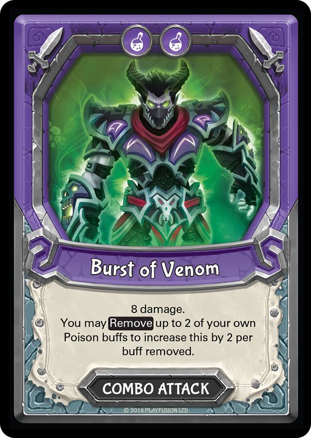 Burst of Venom (Claimed)