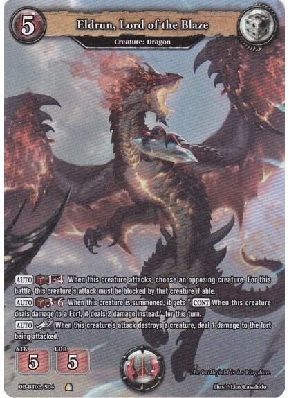 Eldrun, Lord of the Blaze (Secret Rare)