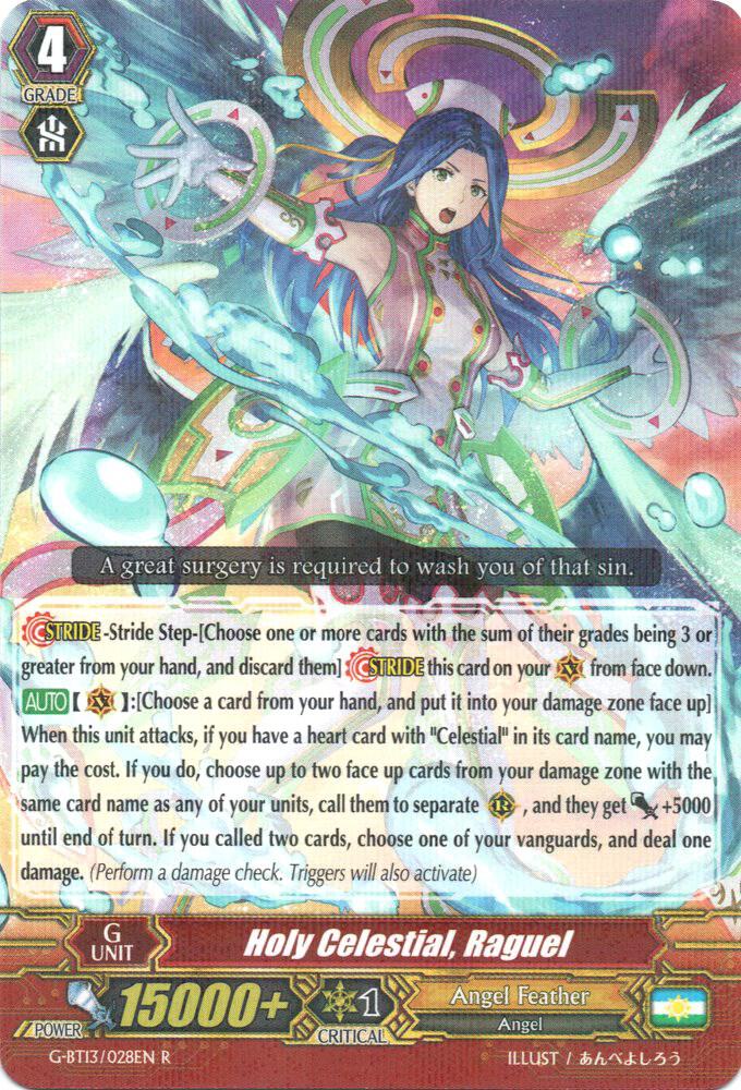 Holy Celestial, Raguel