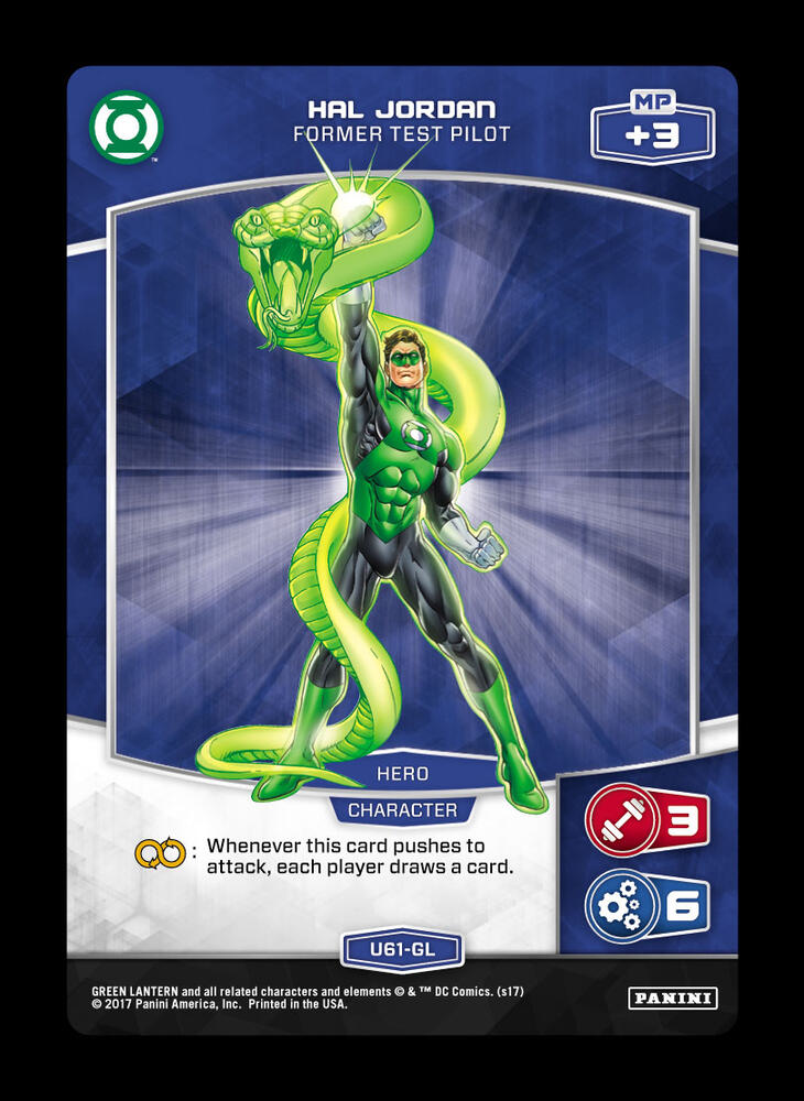 Hal Jordan - Former Test Pilot