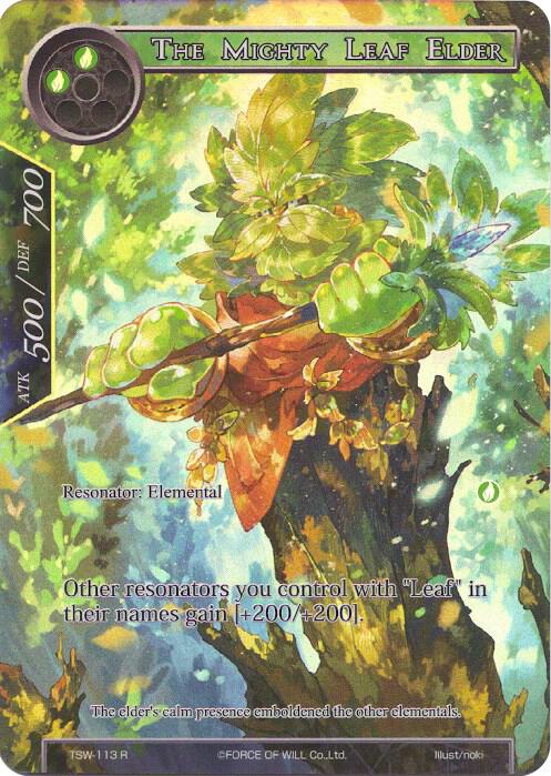 The Mighty Leaf Elder (Full Art)