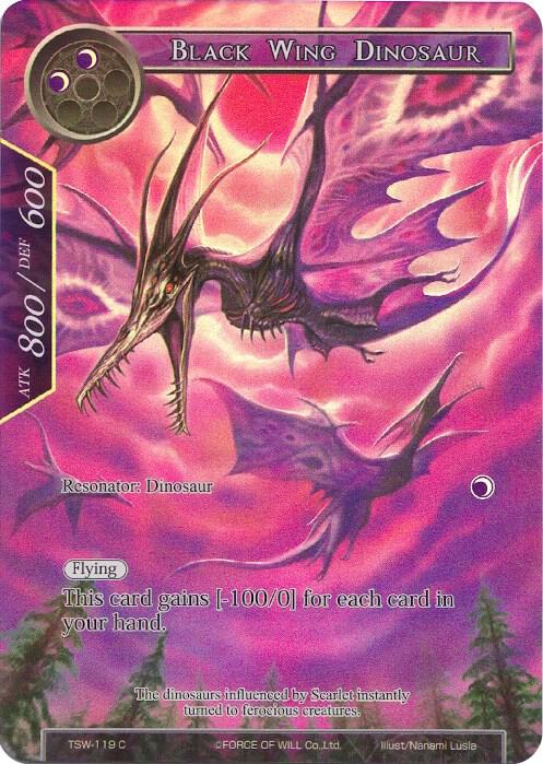 Black Wing Dinosaur (Full Art)