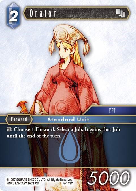 Orator (Female Unit)