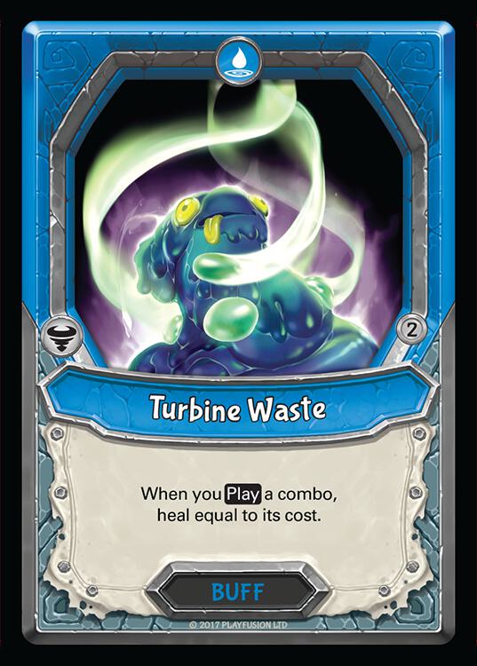 Turbine Waste (Claimed)