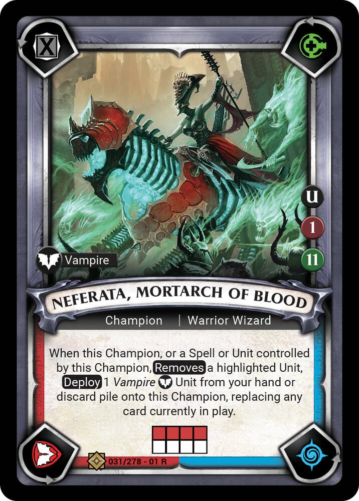 Neferata, Mortarch of Blood (Unclaimed)