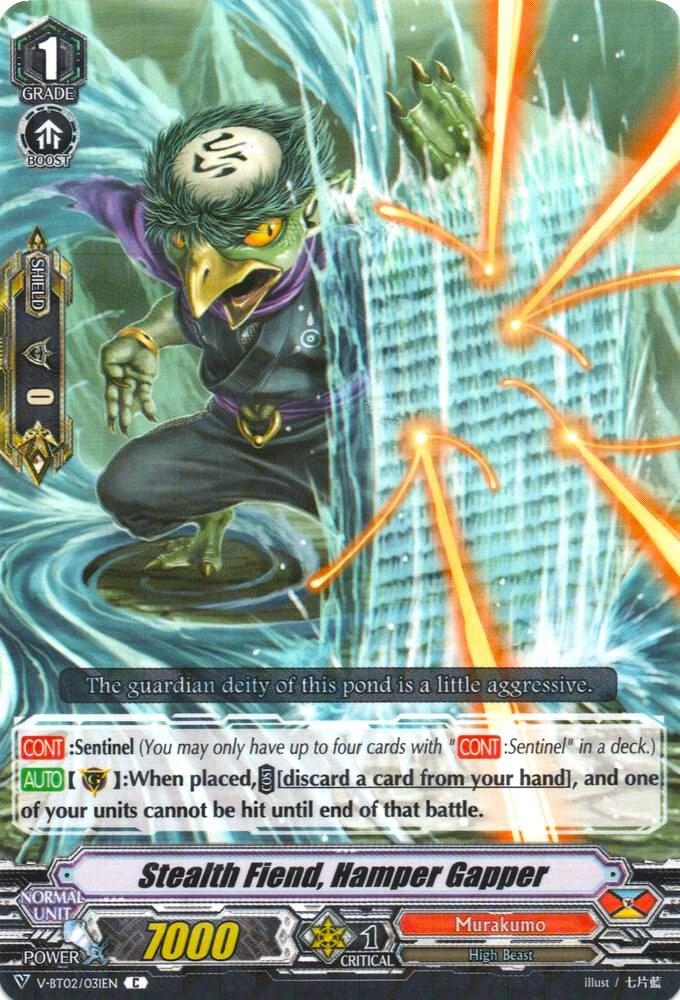 Stealth Fiend, Hamper Gapper