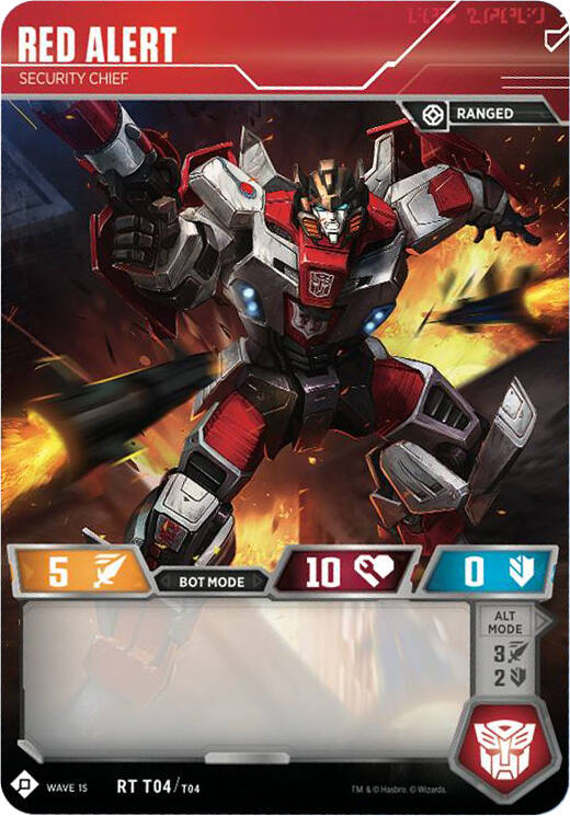 Red Alert - Security Chief (Autobots Starter Set)