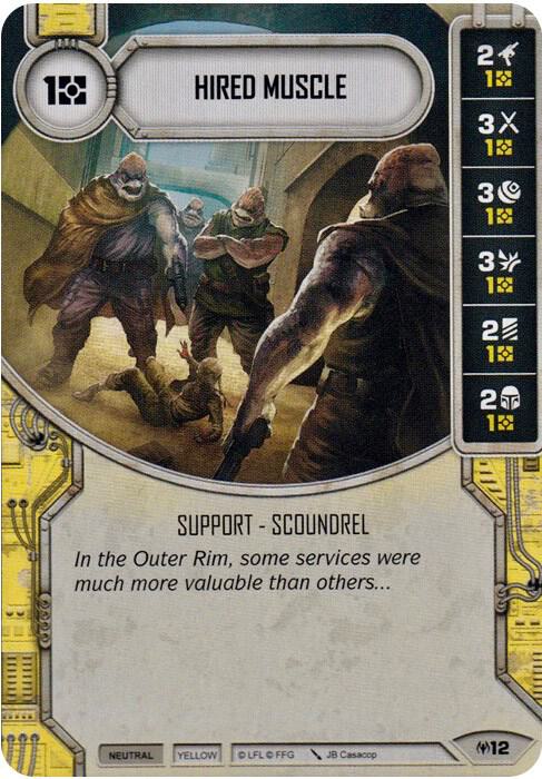 Hired Muscle (Card Only)