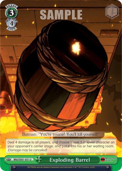 Exploding Barrel