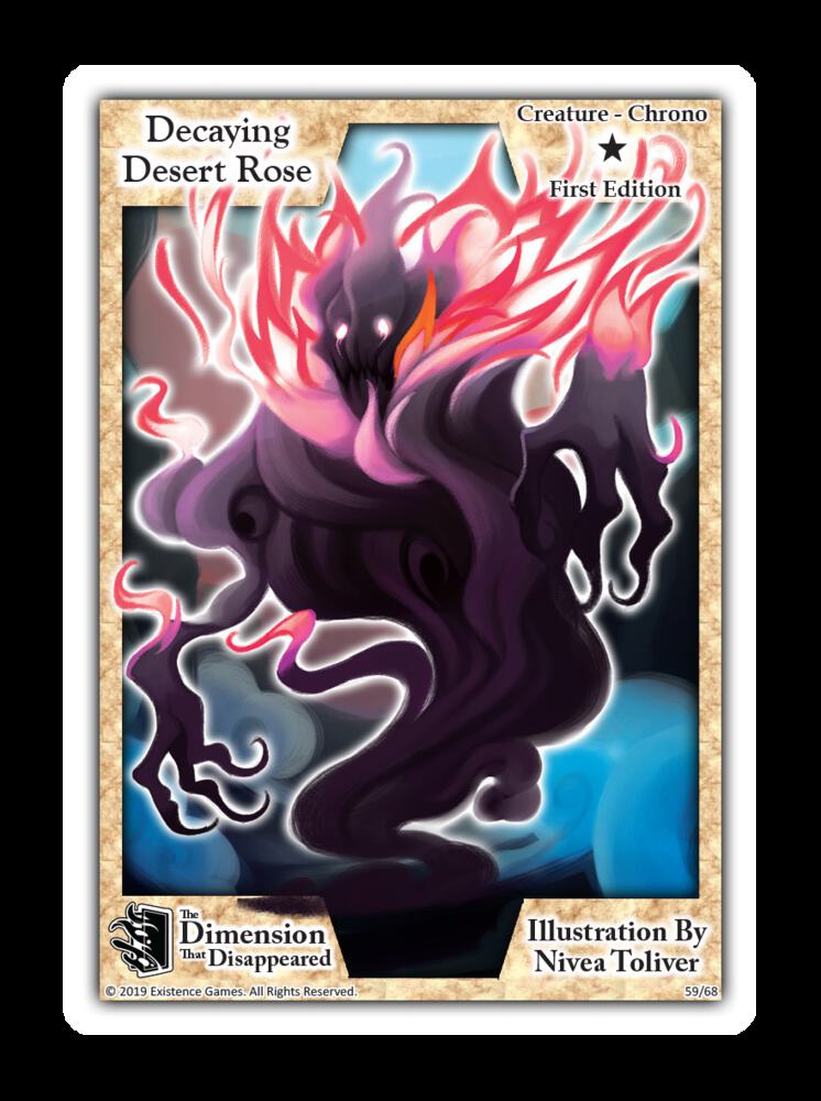 Decaying Desert Rose