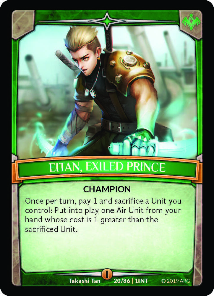 Eitan, Exiled Prince