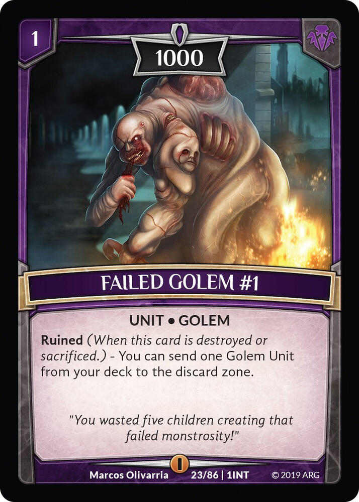 Failed Golem #1