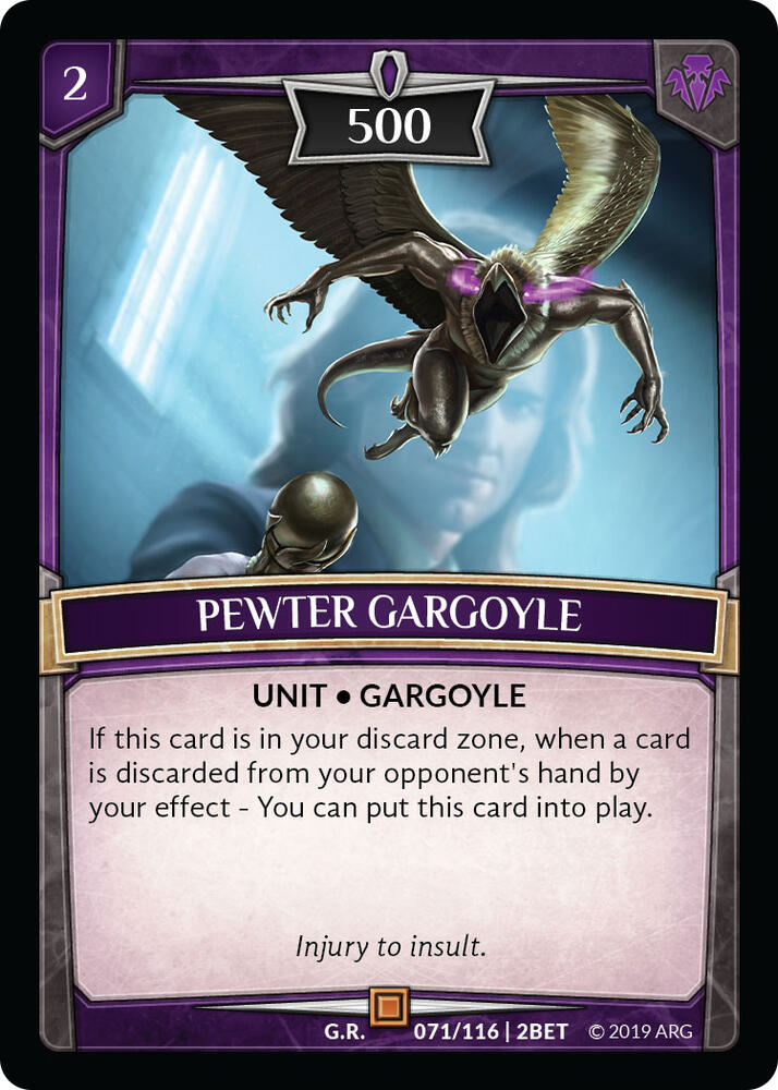 Pewter Gargoyle