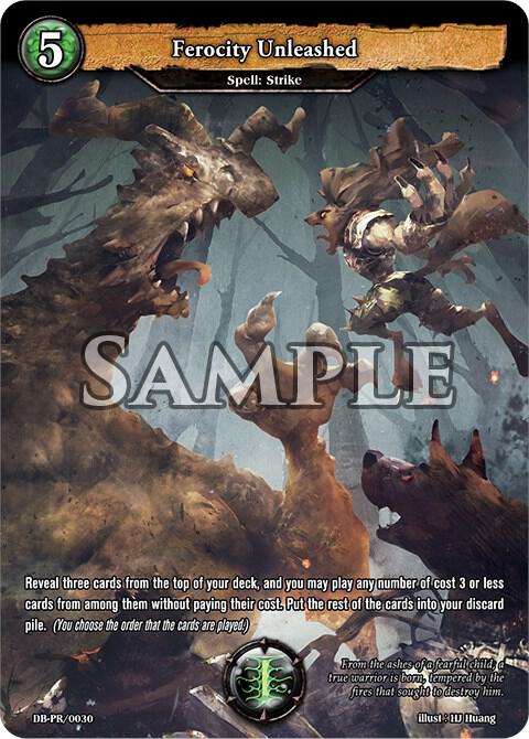Ferocity Unleashed (Full Art)