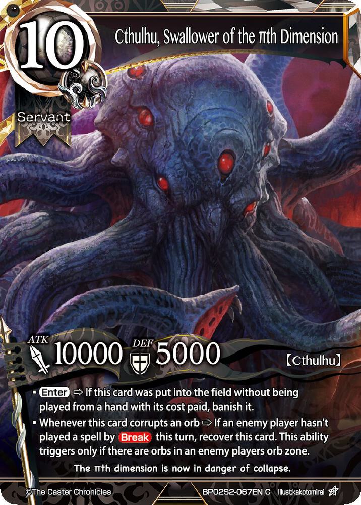 Cthulhu, Swallower of the nth Dimension