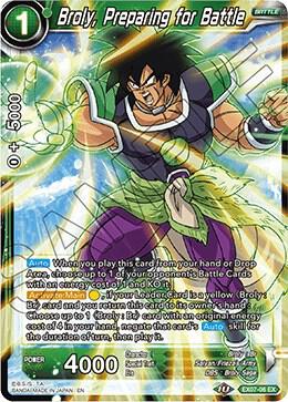 Broly, Preparing for Battle