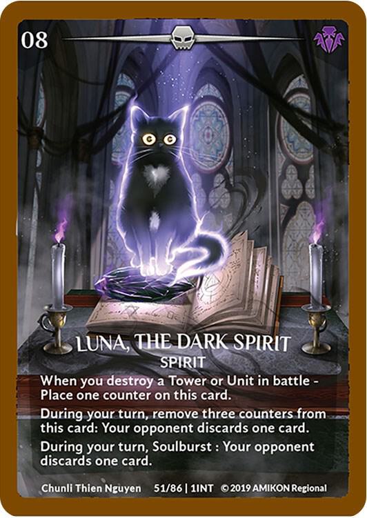 Luna, the Dark Spirit (Bronze Metal) (ARG Oct./Nov. 2019 Regional)