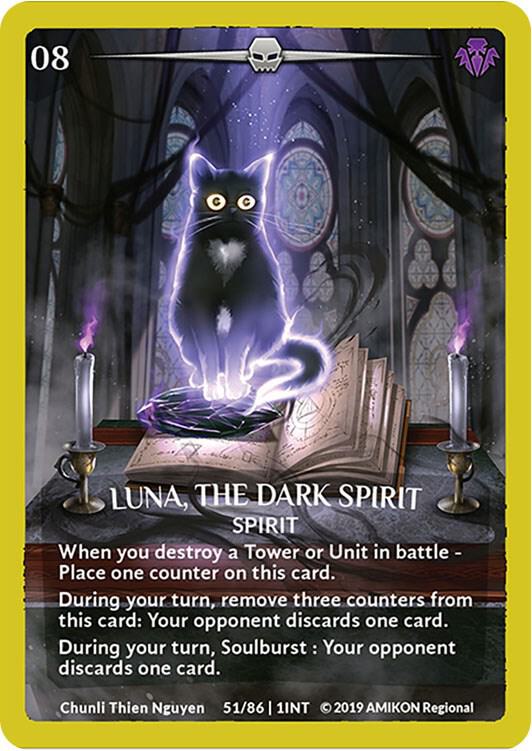 Luna, the Dark Spirit (Gold Metal) (ARG Oct./Nov. 2019 Regional)