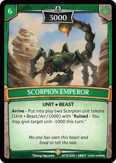 Scorpion Emperor