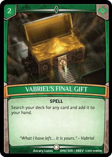 Vabriel's Final Gift