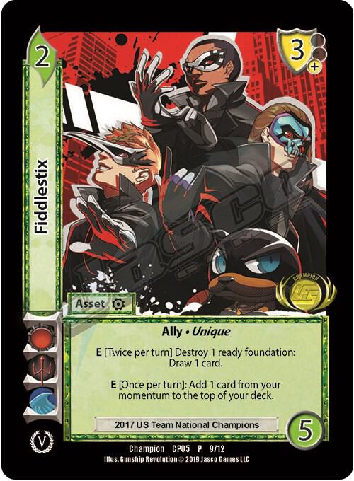 Fiddlestix (Champion Batch V Promo)