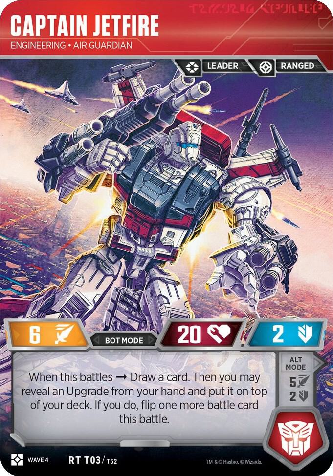 Captain Jetfire - Engineering Air Guardian