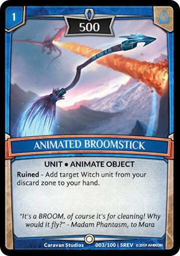 Animated Broomstick
