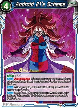 Android 21's Scheme