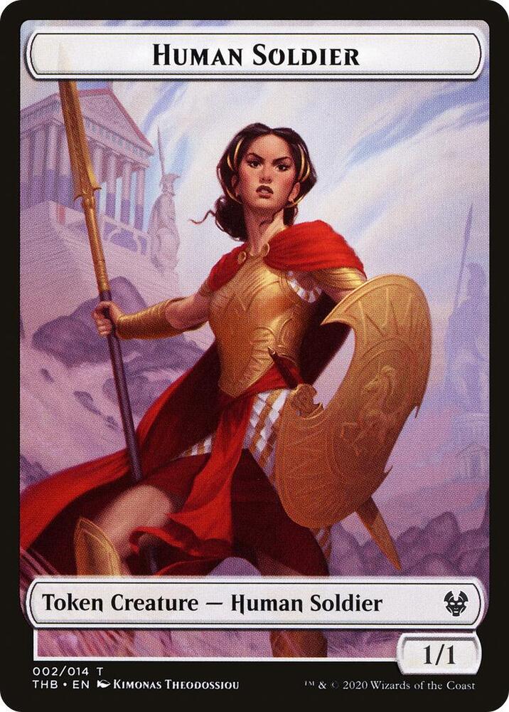 Human Soldier // Wall Double-Sided Token