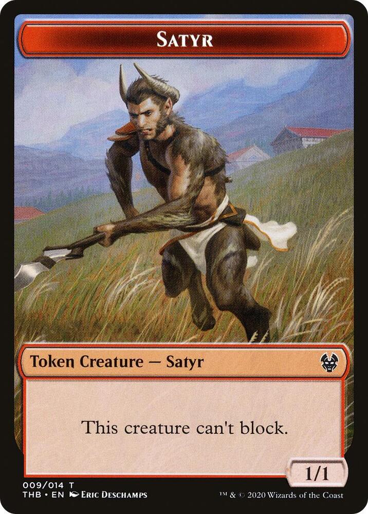 Satyr // Spider Double-Sided Token