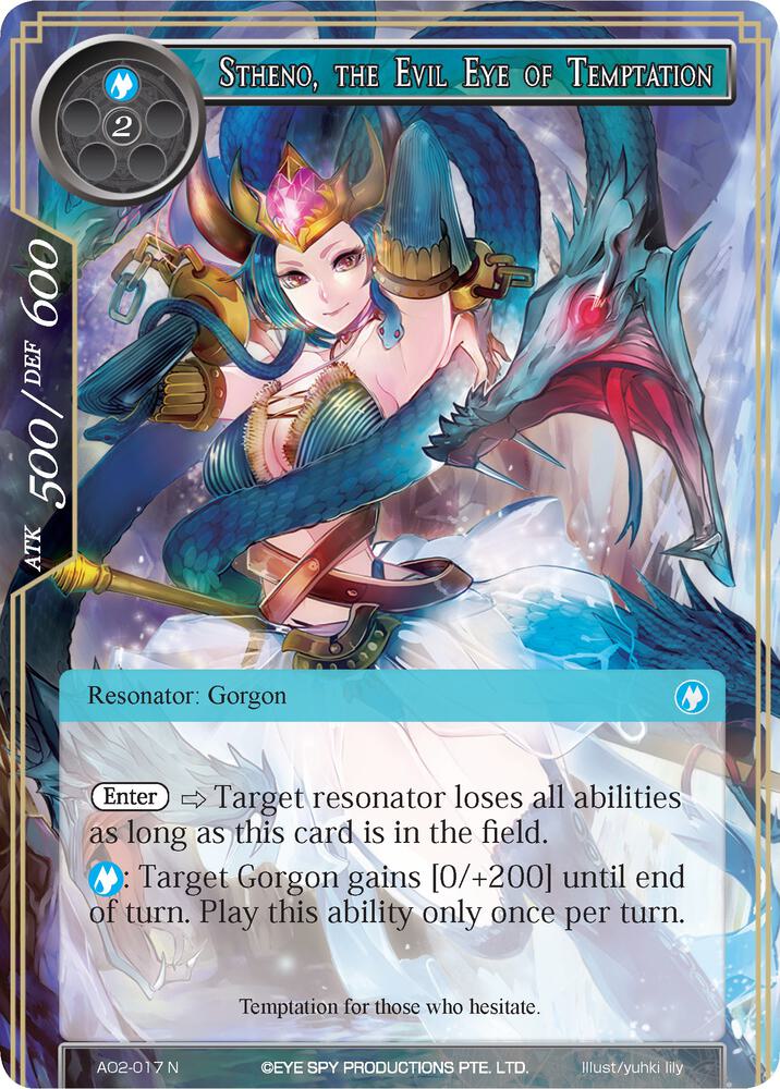 Stheno, the Evil Eye of Temptaion