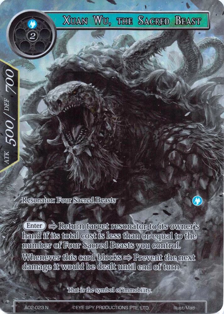 Xuan Wu, the Sacred Beast (Full Art)