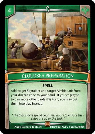 Cloudsea Preparation