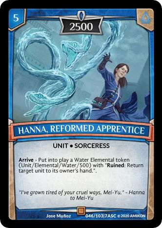 Hanna, Reformed Apprentice
