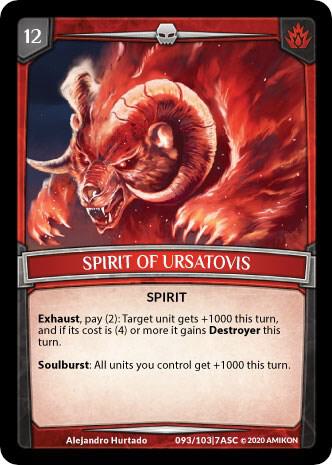 Spirit of Ursatovis