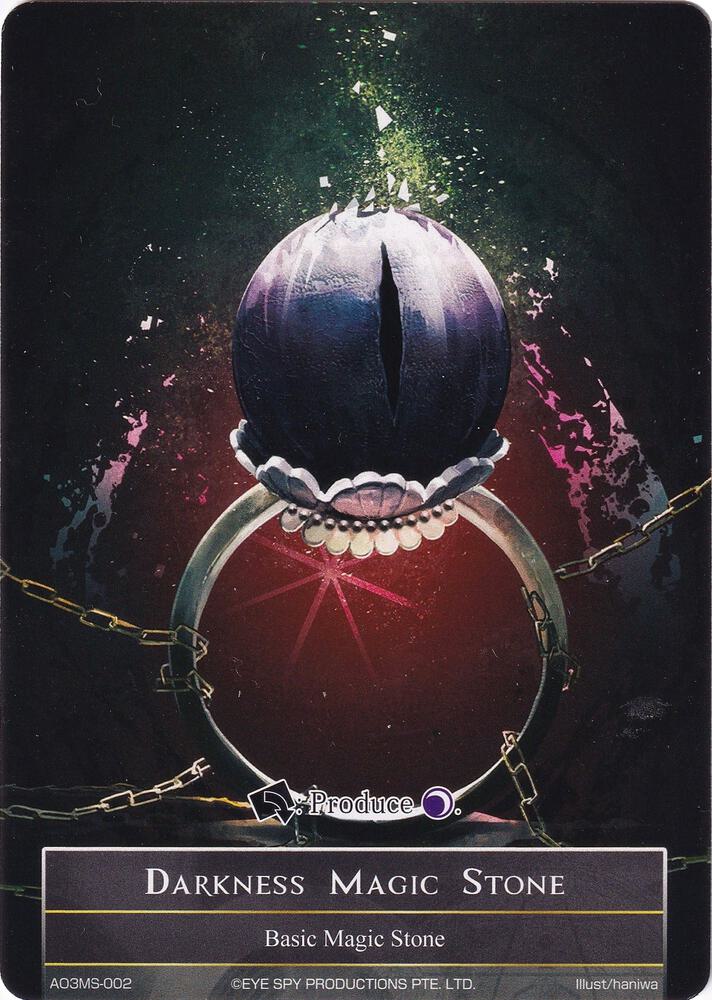 Darkness Magic Stone