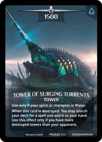 Tower of Surging Torrents (Full Art)