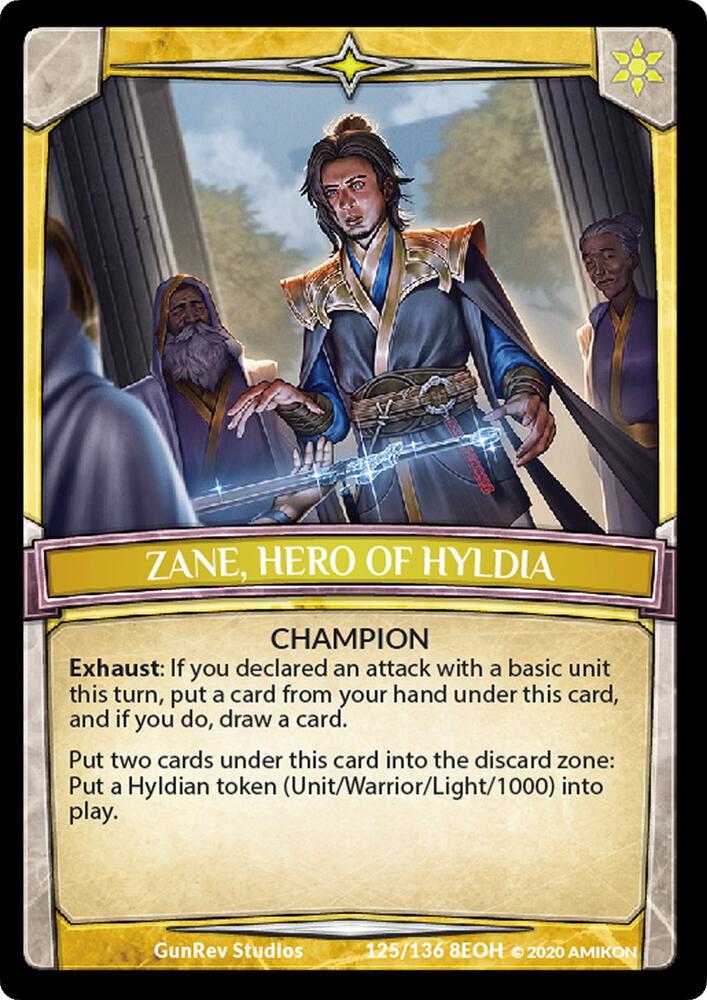 Zane, Hero of Hyldia